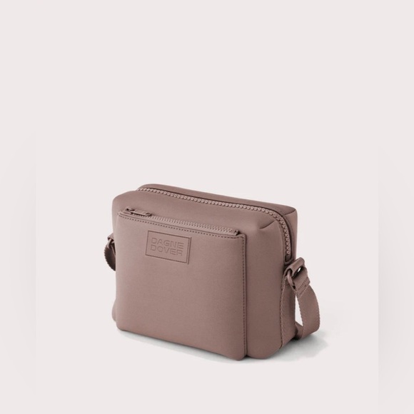 Dagne Dover Micah Crossbody Shoulder Bag in Dune, Mauve, purse, neoprene - Picture 3 of 16